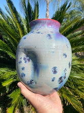 Load image into Gallery viewer, Crystalline Pottery Vase Handmade Decorative Flower Vase