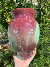 Load image into Gallery viewer, Crystalline Pottery Vase Handmade Decorative Flower Vase