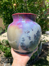 Load image into Gallery viewer, Crystalline Pottery Vase Handmade Decorative Flower Vase