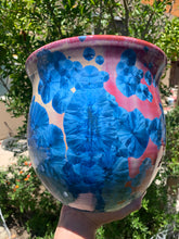 Load image into Gallery viewer, Ceramic Plant Pot Handmade Crystalline Glazed Large Planter