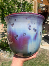 Load image into Gallery viewer, Ceramic Plant Pot Handmade Crystalline Glazed Large Planter