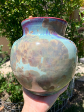 Load image into Gallery viewer, Crystalline Pottery Vase Handmade Decorative Flower Vase