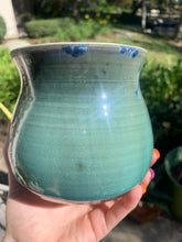 Load image into Gallery viewer, Small Plant Pot Handmade Crystalline Glazed Planter