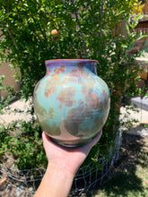 Load image into Gallery viewer, Crystalline Pottery Vase Handmade Decorative Flower Vase