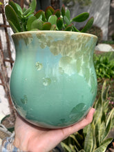 Load image into Gallery viewer, Ceramic Plant Pot Handmade Crystalline Glazed Medium Planter