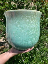 Load image into Gallery viewer, Ceramic Plant Pot Handmade Crystalline Glazed Large Planter
