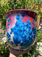 Load image into Gallery viewer, Ceramic Plant Pot Handmade Crystalline Glazed Large Planter