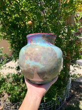 Load image into Gallery viewer, Crystalline Pottery Vase Handmade Decorative Flower Vase