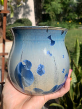 Load image into Gallery viewer, Small Plant Pot Handmade Crystalline Glazed Planter