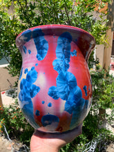 Load image into Gallery viewer, Ceramic Plant Pot Handmade Crystalline Glazed Large Planter