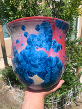 Load image into Gallery viewer, Ceramic Plant Pot Handmade Crystalline Glazed Large Planter