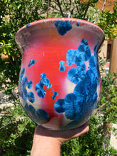 Load image into Gallery viewer, Ceramic Plant Pot Handmade Crystalline Glazed Large Planter