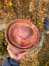 Load image into Gallery viewer, Crystalline Pottery Decorative Jar or Vase with Lid