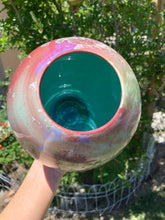 Load image into Gallery viewer, Crystalline Pottery Vase Handmade Decorative Flower Vase