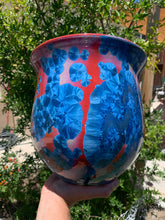 Load image into Gallery viewer, Ceramic Plant Pot Handmade Crystalline Glazed Large Planter