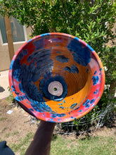 Load image into Gallery viewer, Ceramic Plant Pot Handmade Crystalline Glazed Extra Large Planter