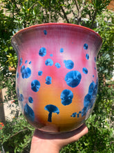 Load image into Gallery viewer, Ceramic Plant Pot Handmade Crystalline Glazed Large Planter