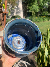 Load image into Gallery viewer, Small Plant Pot Handmade Crystalline Glazed Planter