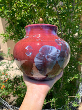 Load image into Gallery viewer, Crystalline Pottery Vase Handmade Decorative Flower Vase
