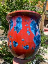 Load image into Gallery viewer, Ceramic Plant Pot Handmade Crystalline Glazed Large Planter