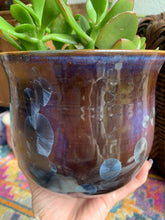 Load image into Gallery viewer, Crystalline Glazed Medium Plant Pot