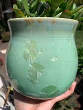 Load image into Gallery viewer, Ceramic Plant Pot Handmade Crystalline Glazed Medium Planter