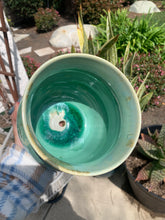 Load image into Gallery viewer, Ceramic Plant Pot Handmade Crystalline Glazed Medium Planter