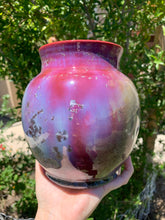 Load image into Gallery viewer, Crystalline Pottery Vase Handmade Decorative Flower Vase