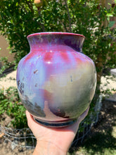 Load image into Gallery viewer, Crystalline Pottery Vase Handmade Decorative Flower Vase