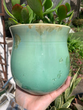 Load image into Gallery viewer, Ceramic Plant Pot Handmade Crystalline Glazed Medium Planter