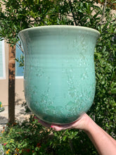 Load image into Gallery viewer, Ceramic Plant Pot Handmade Crystalline Glazed Large Planter
