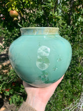 Load image into Gallery viewer, Crystalline Pottery Vase Handmade Decorative Flower Vase
