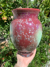 Load image into Gallery viewer, Crystalline Pottery Vase Handmade Decorative Flower Vase