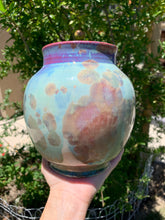 Load image into Gallery viewer, Crystalline Pottery Vase Handmade Decorative Flower Vase
