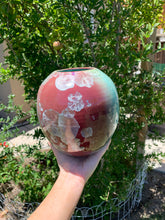 Load image into Gallery viewer, Crystalline Pottery Vase Handmade Decorative Flower Vase