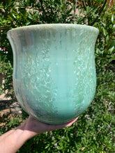 Load image into Gallery viewer, Ceramic Plant Pot Handmade Crystalline Glazed Large Planter
