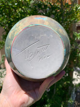 Load image into Gallery viewer, Crystalline Pottery Vase Handmade Decorative Flower Vase