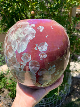 Load image into Gallery viewer, Crystalline Pottery Vase Handmade Decorative Flower Vase