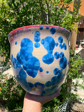 Load image into Gallery viewer, Ceramic Plant Pot Handmade Crystalline Glazed Large Planter