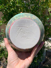 Load image into Gallery viewer, Crystalline Pottery Vase Handmade Decorative Flower Vase