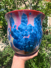 Load image into Gallery viewer, Ceramic Plant Pot Handmade Crystalline Glazed Large Planter