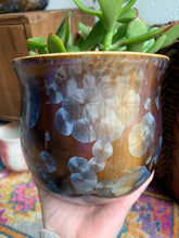 Load image into Gallery viewer, Crystalline Glazed Medium Plant Pot