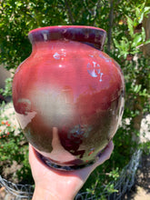 Load image into Gallery viewer, Crystalline Pottery Vase Handmade Decorative Flower Vase