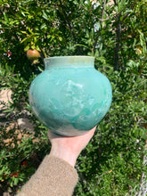 Load image into Gallery viewer, Crystalline Pottery Vase Handmade Decorative Flower Vase