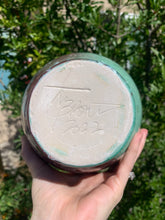 Load image into Gallery viewer, Crystalline Pottery Vase Handmade Decorative Flower Vase