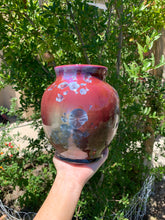 Load image into Gallery viewer, Crystalline Pottery Vase Handmade Decorative Flower Vase