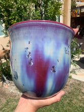 Load image into Gallery viewer, Ceramic Plant Pot Handmade Crystalline Glazed Large Planter