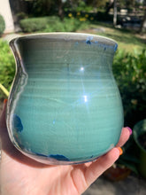 Load image into Gallery viewer, Small Plant Pot Handmade Crystalline Glazed Planter