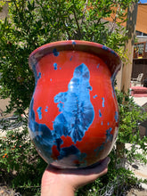 Load image into Gallery viewer, Ceramic Plant Pot Handmade Crystalline Glazed Large Planter