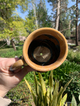 Load image into Gallery viewer, Plant Pot Melted Mug Handmade Crystalline Glazed Mug Planter
